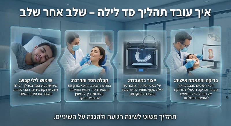 איך עובד תהליך סד לילה שלב אחר שלב איך עובד תהליך סד לילה שלב אחר שלב